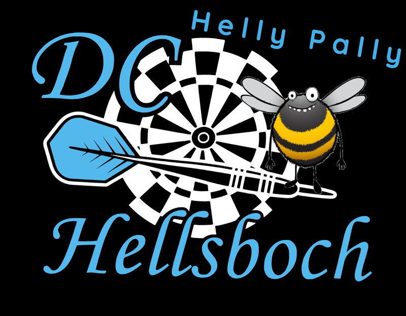 Logo Darts DC Hellsboch mit Hummel und Schriftzug